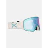 Anon Anon Unisex M4S Goggles (Cylindrical) + Bonus Lens + MFI® Face Mask - Oat/Perceive Variable Blue Oat/Perceive Variable Blue OS Mens Goggles Complete