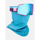 Anon Anon Unisex M5 Goggles + Bonus Lens + MFI® Face Mask - Pink Tides/Perceive Variable Blue Pink Tides/Perceive Variable Blue OS Mens Goggles Complete
