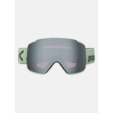 Anon Anon Unisex M5 Goggles + Bonus Lens + MFI® Face Mask - Soft Sage/Perceive Sunny Onyx Soft Sage/Perceive Sunny Onyx OS Mens Goggles Complete