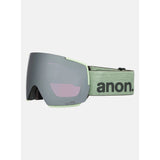 Anon Anon Unisex M5 Goggles + Bonus Lens + MFI® Face Mask - Soft Sage/Perceive Sunny Onyx Soft Sage/Perceive Sunny Onyx OS Mens Goggles Complete