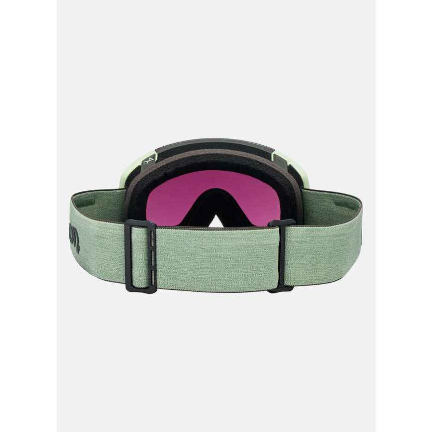 Anon Anon Unisex M5 Goggles + Bonus Lens + MFI® Face Mask - Soft Sage/Perceive Sunny Onyx Soft Sage/Perceive Sunny Onyx OS Mens Goggles Complete