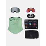 Anon Anon Unisex M5 Goggles + Bonus Lens + MFI® Face Mask - Soft Sage/Perceive Sunny Onyx Soft Sage/Perceive Sunny Onyx OS Mens Goggles Complete