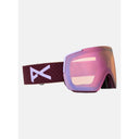 Anon Anon Unisex M5S Goggles + Bonus Lens + MFI® Face Mask - Deep Cherry/Perceive Cloudy Pink Deep Cherry/Perceive Cloudy Pink OS Mens Goggles Complete