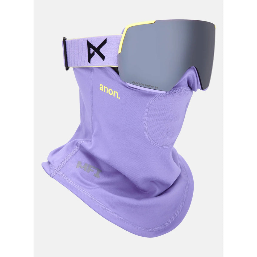 Anon Anon Unisex M5S Goggles + Bonus Lens + MFI® Face Mask - Hyper Lilac/Perceive Sunny Onyx Hyper Lilac/Perceive Sunny Onyx OS Mens Goggles Complete
