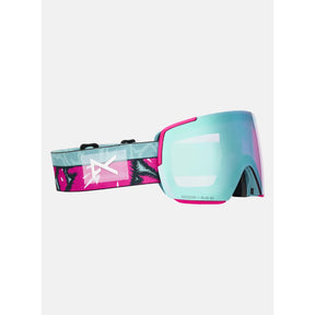 Anon Anon Unisex M5S Goggles + Bonus Lens + MFI® Face Mask - Pink Tides/Perceive Variable Blue Pink Tides/Perceive Variable Blue OS Mens Goggles Complete