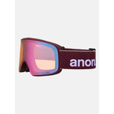 Anon Anon Unisex M6 Goggles - Deep Cherry/Perceive Cloudy Pink Deep Cherry/Perceive Cloudy Pink OS Mens Goggles Complete