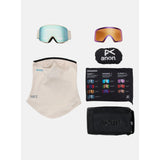 Anon Anon Unisex M6 Goggles - Oat/Perceive Variable Blue Oat/Perceive Variable Blue OS Mens Goggles Complete
