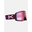 Anon Anon Unisex M6S Goggles - Deep Cherry/Perceive Cloudy Pink Deep Cherry/Perceive Cloudy Pink OS Mens Goggles Complete
