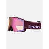 Anon Anon Unisex M6S Goggles - Deep Cherry/Perceive Cloudy Pink Deep Cherry/Perceive Cloudy Pink OS Mens Goggles Complete