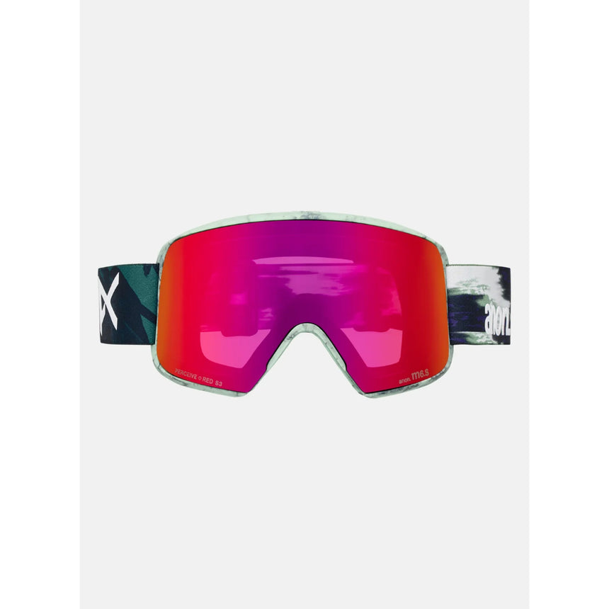 Anon Anon Unisex M6S Goggles - Family Tree/Perceive Sunny Red Family Tree/Perceive Sunny Red OS Mens Goggles Complete