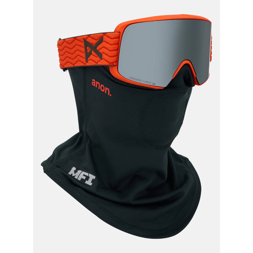 Anon Anon Unisex M6S Goggles - Fiesta Red/Perceive Sunny Onyx Fiesta Red/Perceive Sunny Onyx OS Mens Goggles Complete