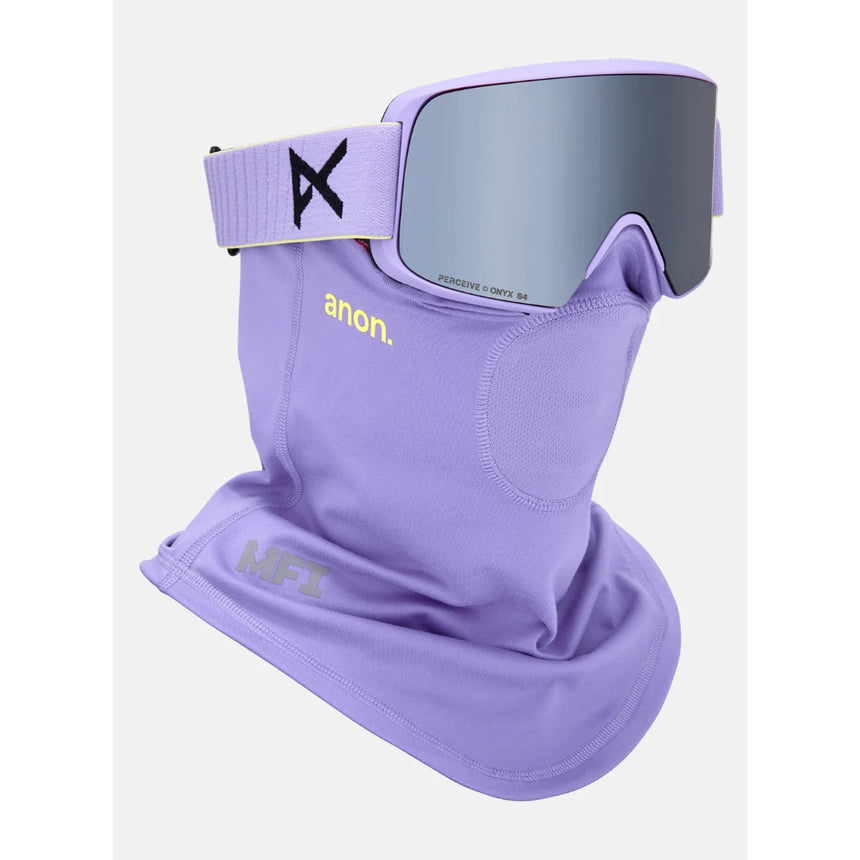 Anon Anon Unisex M6S Goggles - Hyper Lilac/Perceive Sunny Onyx Hyper Lilac/Perceive Sunny Onyx OS Mens Goggles Complete