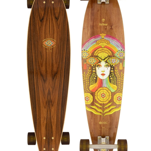 Arbor Arbor Pintail Solstice B4BC Fish 37" Solstice 37" Longboard Complete - Top Mount