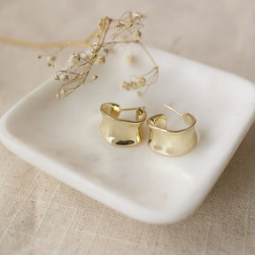 Glee Jewelry Glee Artsy Fartsy Hoops Gold OS Jewelry
