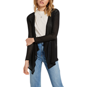 Volcom Volcom Women's Go Go Wrap Black S Womens Cardigan