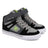DC DC Youth Pure Hi Top EV Shoes - Gray/Black Gray/Black 11 Youth Boys High Tops 5T to 13T and 1 to 7 US Size