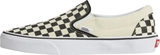 Vans Unisex Classic Slip On - Checkerboard White/Back