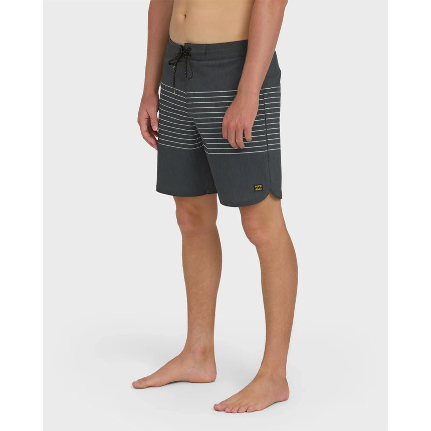 Billabong Billabong Men's 73 Lo Tide 18" Boardshorts - Black Black 28 Mens Board Shorts