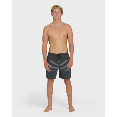 Billabong Billabong Men's 73 Lo Tide 18" Boardshorts - Black Black 28 Mens Board Shorts