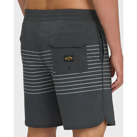 Billabong Billabong Men's 73 Lo Tide 18" Boardshorts - Black Black 28 Mens Board Shorts