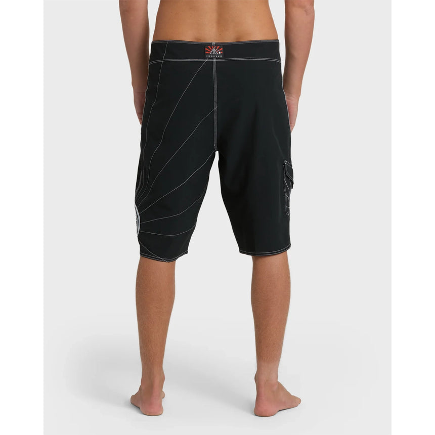 Billabong Billabong Men's A.I. Rising Sun Pro 22" Boardshorts - Black Black 28 Mens Board Shorts