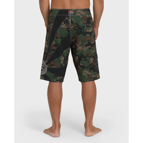 Billabong Billabong Men's A.I. Rising Sun Pro 22" Boardshorts - Dark Olive Dark Olive 28 Mens Board Shorts
