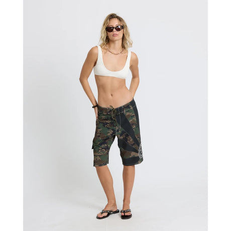 Billabong Billabong Men's A.I. Rising Sun Pro 22" Boardshorts - Dark Olive Dark Olive 28 Mens Board Shorts