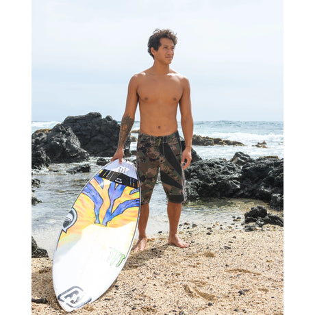 Billabong Billabong Men's A.I. Rising Sun Pro 22" Boardshorts - Dark Olive Dark Olive 28 Mens Board Shorts