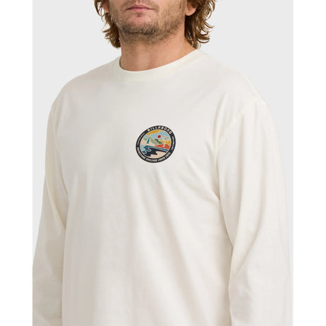 Billabong Billabong Men's A/Div Rockies Long Sleeve T-Shirt - Off White Off White S Mens Long Sleeve T-Shirts