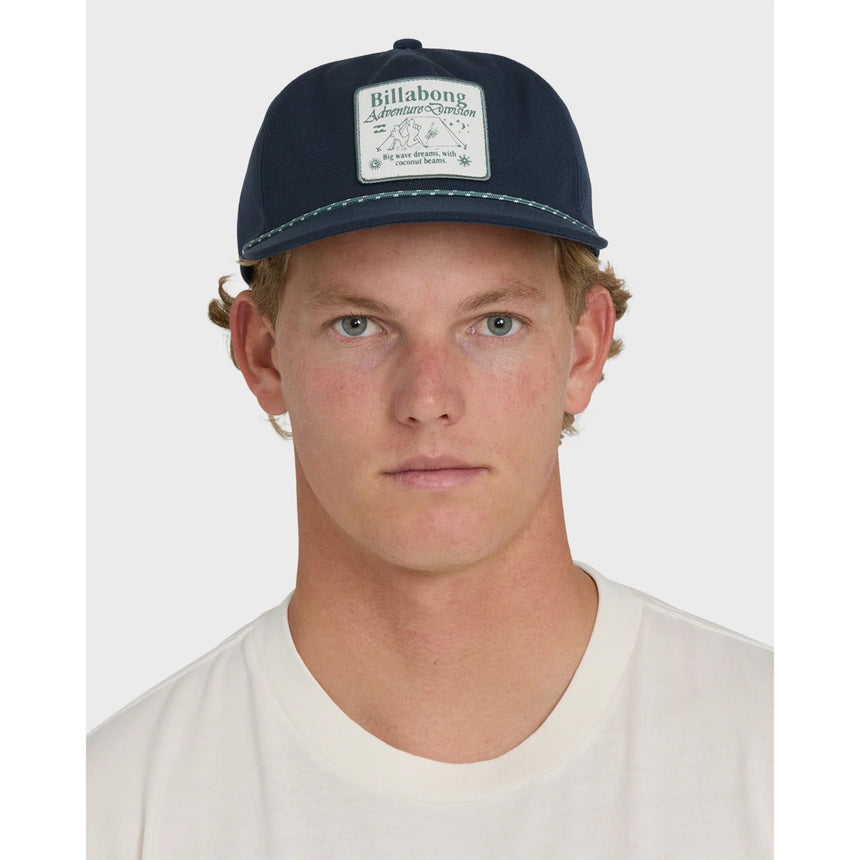 Billabong Billabong Men's A/Div Strapback Hat - True Navy True Navy O/S Mens Hats Curved Brim
