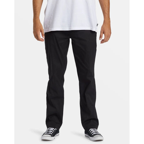 Billabong Billabong Men's A/Div Surftrek Plus Pants - Black Black S Mens Casual Pants
