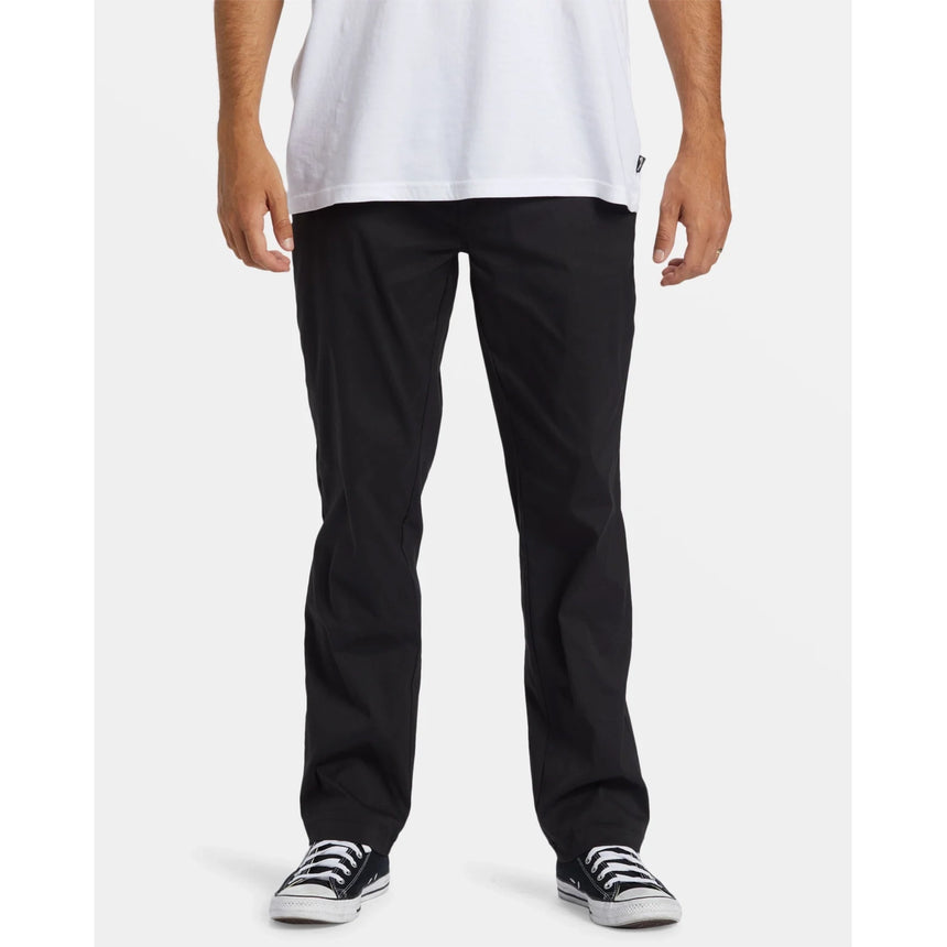 Billabong Billabong Men's A/Div Surftrek Plus Pants - Black Black S Mens Casual Pants