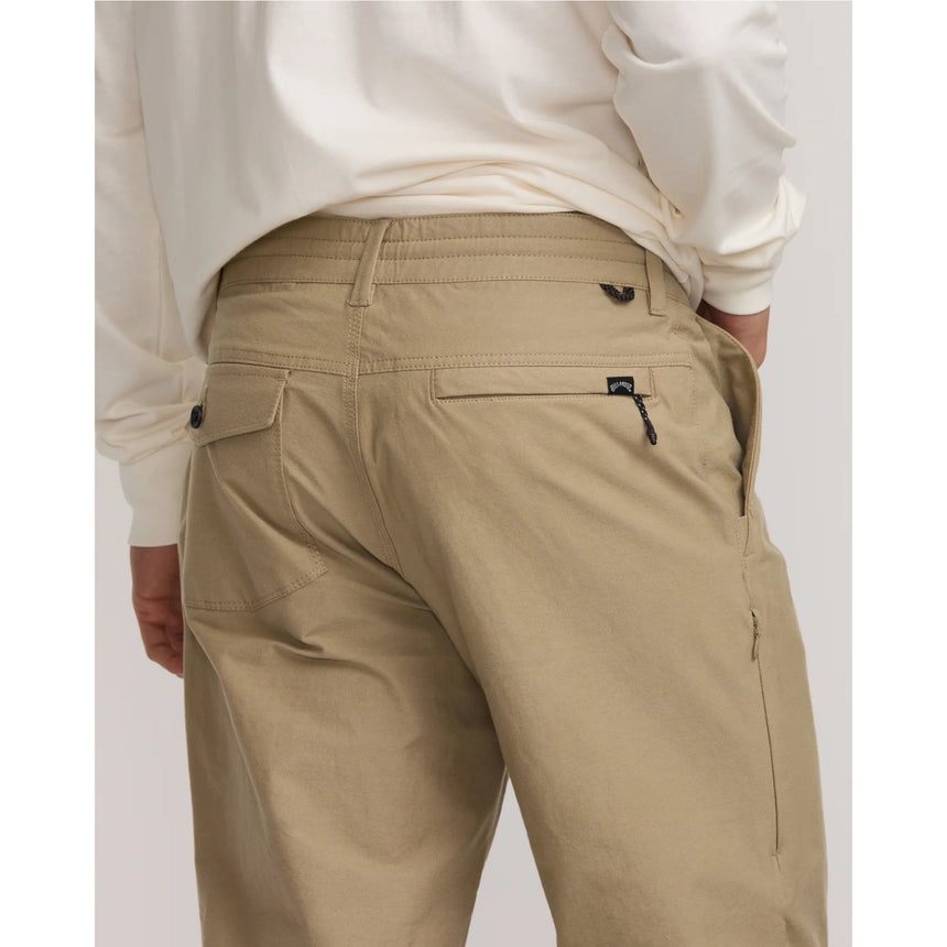 Billabong Billabong Men's A/Div Surftrek Plus Pants - Gravel Gravel S Mens Casual Pants