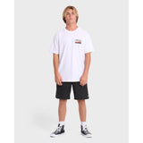 Billabong Billabong Men's Adventure Division Range Premium Short Sleeve Knit T-Shirt - White White M Mens T-Shirts