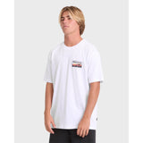 Billabong Billabong Men's Adventure Division Range Premium Short Sleeve Knit T-Shirt - White White M Mens T-Shirts