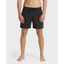 Billabong Billabong Men's All Day Laybacks 16" Swim Trunks - Black Black S Mens Elastic Swim Trunks