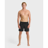 Billabong Billabong Men's All Day Laybacks 16" Swim Trunks - Black Black S Mens Elastic Swim Trunks