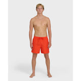 Billabong Billabong Men's All Day Laybacks 16" Trunks - Fiesta Red Fiesta Red S Mens Elastic Swim Trunks