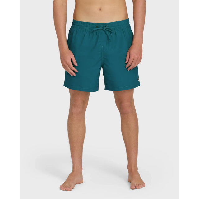 Billabong Billabong Men's All Day Laybacks 16" Trunks - Tropical Teal Tropical Teal S Mens Elastic Swim Trunks