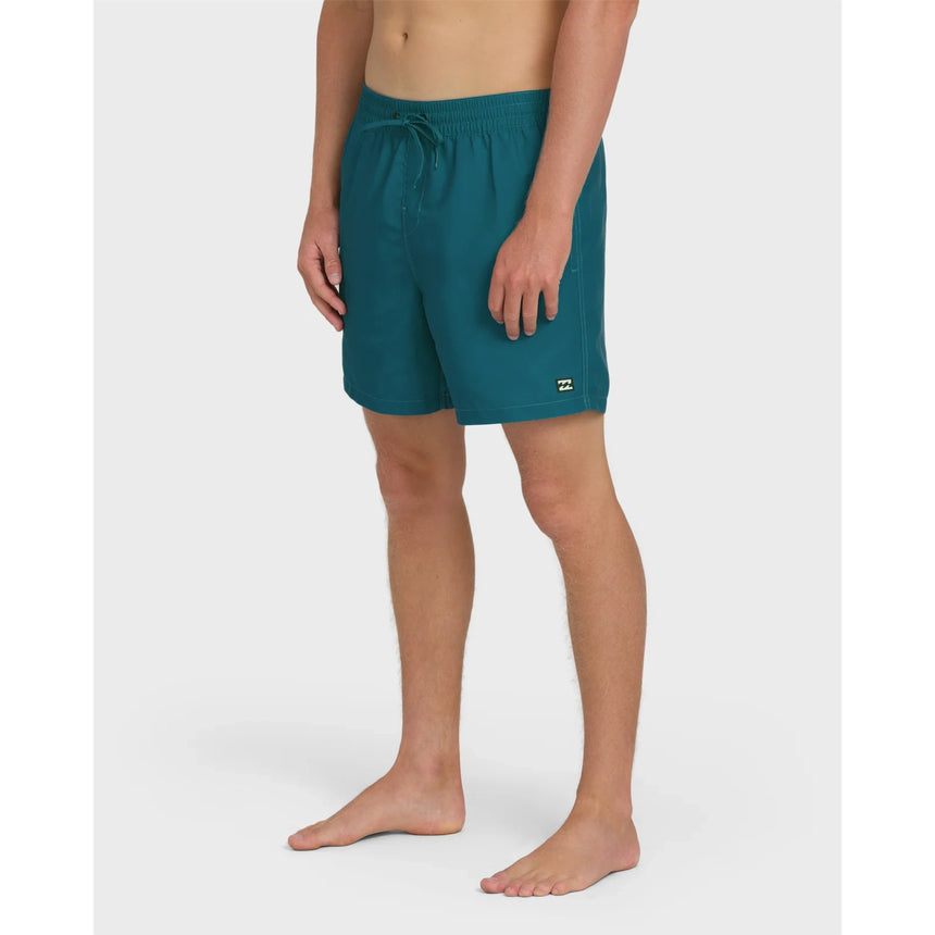Billabong Billabong Men's All Day Laybacks 16" Trunks - Tropical Teal Tropical Teal S Mens Elastic Swim Trunks