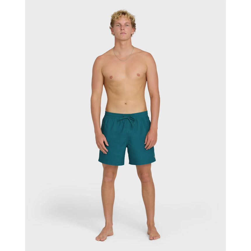 Billabong Billabong Men's All Day Laybacks 16" Trunks - Tropical Teal Tropical Teal S Mens Elastic Swim Trunks