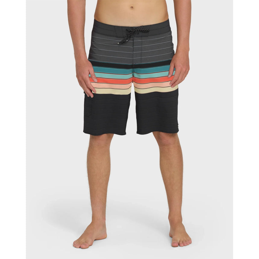 Billabong Billabong Men's All Day Stripe Pro - Black Black 30 Mens Board Shorts