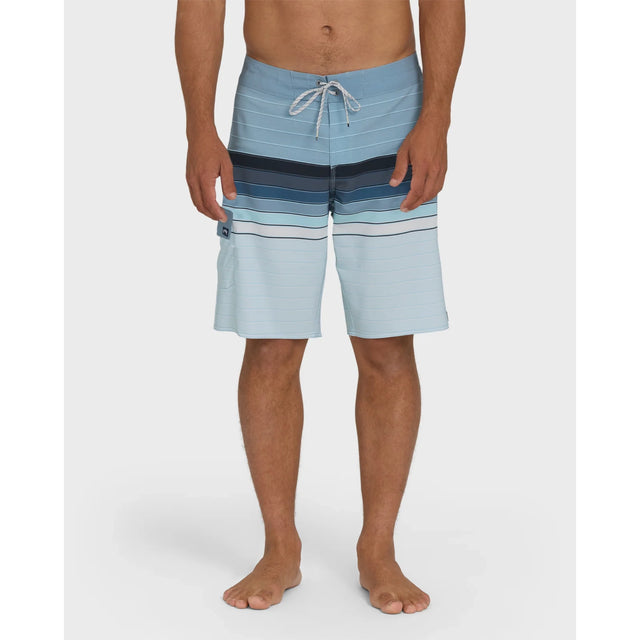 Billabong Billabong Men's All Day Stripe Pro Performance 20" Boardshorts - Blue Fog Blue Fog 30 Mens Board Shorts