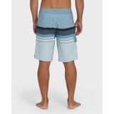 Billabong Billabong Men's All Day Stripe Pro Performance 20" Boardshorts - Blue Fog Blue Fog 30 Mens Board Shorts