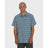 Billabong Billabong Men's All Day Stripe Short Sleeve Shirt - Blue Fog Blue Fog S Mens Button Up Short Sleeve Shirts