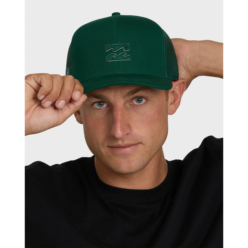 Billabong Billabong Men's All Day Trucker Hat - Deep Sea Deep Sea O/S Mens Hats Curved Brim