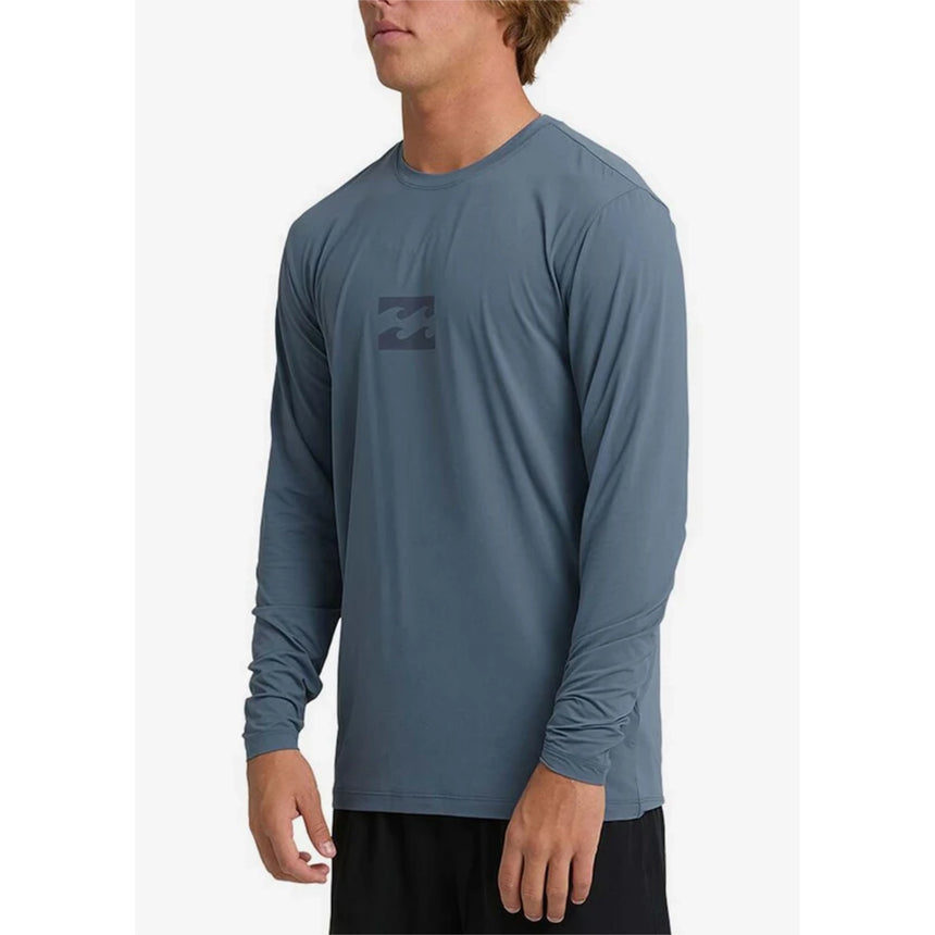 Billabong Billabong Men's All Day Wave LF Longsleeve - Blue Fog Blue Fog S Mens Button Up Short Sleeve Shirts