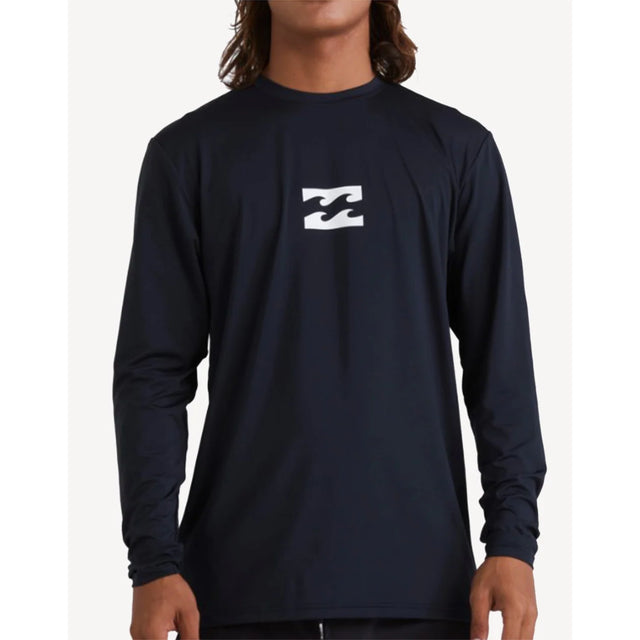 Billabong Billabong Men's All Day Wave Loose Fit Long Sleeve UPF Swim Shirt  - Black Black S Mens Button Up Short Sleeve Shirts
