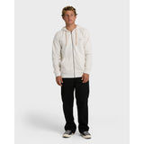 Billabong Billabong Men's All Day Zip Front Hoodie - Oatmeal Heather Oatmeal Heather. M Mens Full Zip Hoodies