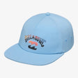 Billabong Billabong Men's Arch Team Snapback Hat - Blue Bell Blue Bell O/S Mens Hats Curved Brim